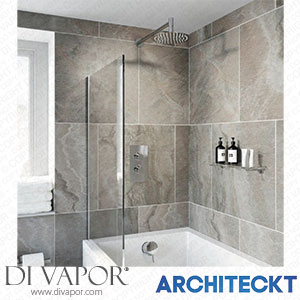 Architeckt CONCEALEDRND017 Thermostatic Concealed Valve Round Shower Wall Mounted Bath Filler Drench Head Spare Parts