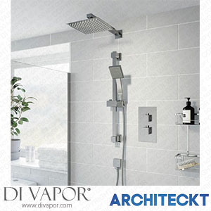 Architeckt CONCEALEDSQR05 Thermostatic Concealed Square Shower Wall Mounted and Adjustable Shower Heads Spare Parts