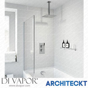 Architeckt CONCEALEDSQR10 Thermostatic Concealed Square Shower Bath Filler Ceiling Mounted Fixed Head Spare Parts