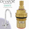 Carron Phoenix Dante Tap Cartridge Hot - 28 Spline, 1/2" Inch 133.0438.154 Compatible Tap Valve - CP-2647