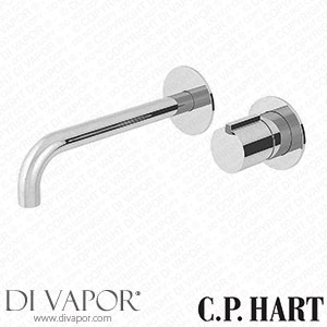 C.P. Hart Pacific Wall-Mounted Single Lever Basin Mixer 200mm Spout Spare Parts