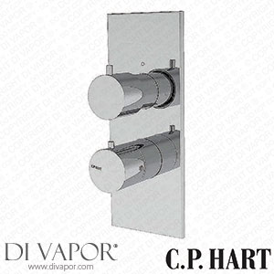 C.P. Hart Spillo Two Way Dual Control Thermostatic Shower Valve CP DV 306 Spare Parts