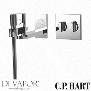 C.P. Hart Switch Concealed Thermostatic Valve with 220mm Bath Spout Control and Rain-Jet Handshower Control CP DV 506 Spare Parts