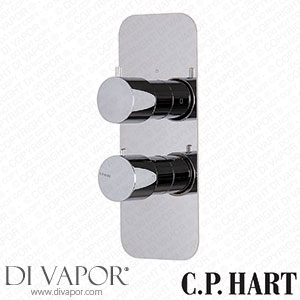 C.P. Hart FLO Two Way Dual Control Thermostatic Shower Valve CP DV 602 Spare Parts