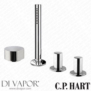 CP. Hart SO Four Hole Bath Mixer with Handshower CPHSO4HBMCP Spare Parts