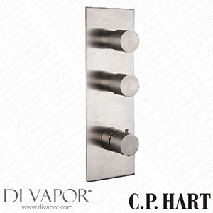 C.P. Hart Spillo Steel Two Way Thermostatic Shower Valve CPHSPTERMO2WSS Spare Parts