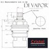 Cristol Mixer Tap Valve Cartridge