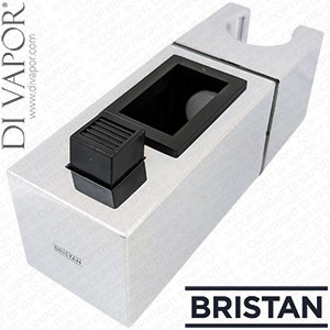 Bristan CRAZE013 Rectangle Shower Riser Handset Holder CRZ2