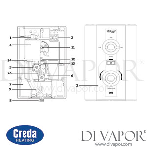 Creda Shower Spa Spare Parts