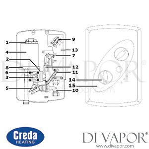 Creda 950DL Spare Parts