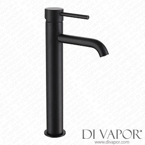 Arezzo Round Matt Black High Rise Mono Basin Mixer Tap Spare Parts