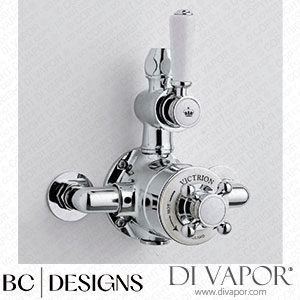 BC Designs Victrion Twin Exposed Shower Valve CSA025.V West One Bathrooms Spare Parts