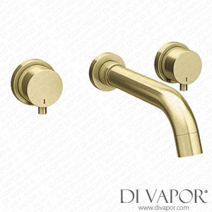 Arezzo Round Brushed Brass Wall Mounted (3TH) Basin Mixer Tap - CT020-BB Spare Parts