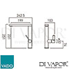 VADO CUC 1006 CP Mixer Spare Parts Diagram