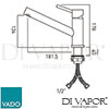 VADO CUC 1009 SS Mixer Spare Parts Diagram