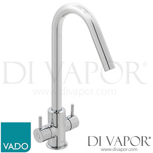 VADO CUC-1060-C/P Sky Mono Kitchen Tap Deck Mounted with Swivel Spout Spare Parts