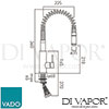 VADO CUC 3001 CP Spare Parts Diagram