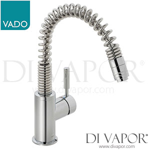 VADO CUC-3001-C/P Eli Mono Kitchen Tap Single Lever Deck Mounted with Swivel Spout with Pull-out Spout Spare Parts