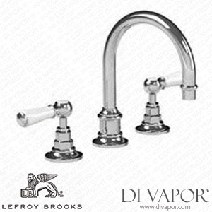 Lefroy Brooks Classic Tubular 3-hole Basin Mixer With White Levers (Cw-1108) Spare Parts