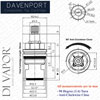 Clearwater Davenport Cold Tap Cartridge Diagram