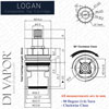 Clearwater Logan Cold Tap Cartridge Diagram