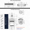 Clearwater Regent Cold Tap Cartridge with Collar Diagram