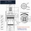 Clearwater Ultra Hot Tap Cartridge Diagram