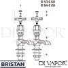 Bristan D 1 2 C CD Spare Tech Diagram