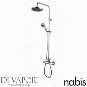 Nabis D01192 Twin Exposed Rigid Shower with Diverter Thermostatic Bar Valve Spare Parts