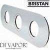 BRISTAN SHC3STP Concealing Plate Chrome