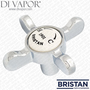 Bristan D282-133 1901 Temperature Handle Assembly Chrome