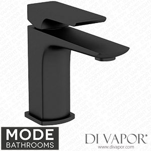 Mode Bathrooms DEAC01 Deacon Black Chrome Basin Mixer Tap with Waste Spare Parts