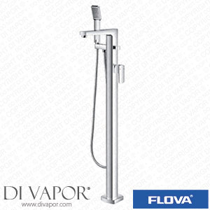 Flova DEFMBSM Dekka Floor Standing Bath and Shower Mixer with Shower Set Spare Parts