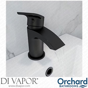 Orchard Wye Round Black Cloakroom Basin Mixer Tap with Waste - DERBLK01 Spare Parts