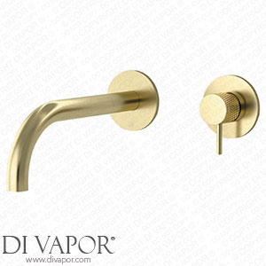 VOS Single Lever Wall Mounted Basin Mixer with Designer Handle - Brushed Brass DH23273BBR Spare Parts