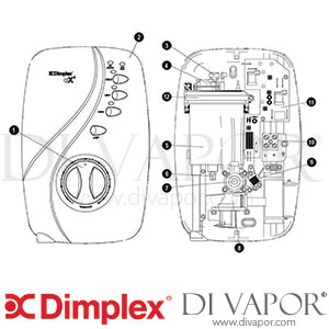 Dimplex AX4 Electric Shower Spare Parts