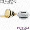 Heritage Bathrooms Shower Bath Diverter Valve DIV SB019RBRBA