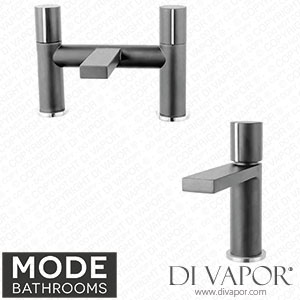 Mode Bathrooms DIXGPACK01 Dixon Gunmetal Basin and Bath Mixer Tap Pack Spare Parts