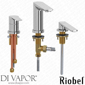 Riobel DJ10 Dee-J 3-Piece Deck-Mount Tub Filler with Hand Shower Spare Parts