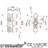 Crosswater DL2000RC Diagram