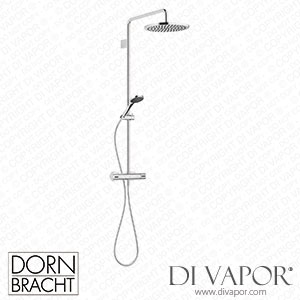 Dornbracht Series-Various Showerpipe with Shower Thermostat 34460979 10_1_28018979 10_1- Matte White Spare Parts