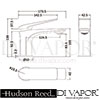 Hudson Reed DRI305 Mixer Spare Parts Diagram