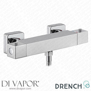 Drench Square Thermostatic Bar Valve - Bottom Outlet DRVLV01 Spare Parts