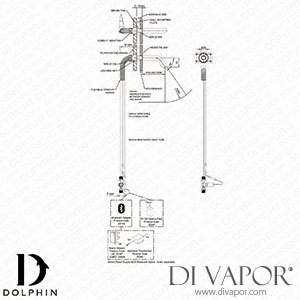 Dolphin Solutions Inform Smart Tap Strataplate Version (DS104.180.5 TRAN-P) Spare Parts