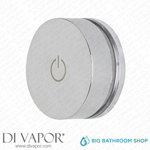 Big Bathroom Shop DSB1NS Milano Vis - 1 Outlet Twin Valve for Digital Shower and Tap Control System - Chrome Spare Parts