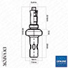 Wax Thermostat for Quadro Shower Thermostatic Cartridge