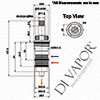 Shower Valve Thermostatic Cartridge - DVF7846 