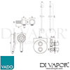 VADO DX 17120 CELRO CP DX Spare Parts Diagram