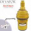 Damixa Architect Cold Tap Cartridge Compatible Spare - DX-AR7554