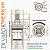 Damixa Merkur Shower Cartridge Diagram